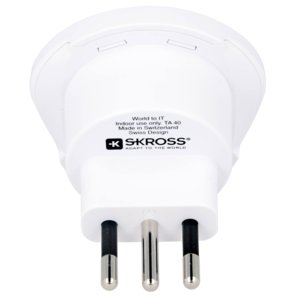 Skross 1500271 Adaptateur de voyage Country Adapter World to Siss+