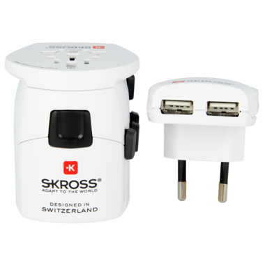 Acheter en ligne SKROSS Adaptateur de voyage PRO+ USB (Europe